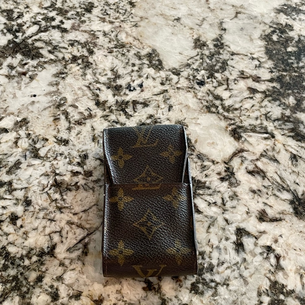 Louis Vuitton Dark Brown Monogram Case